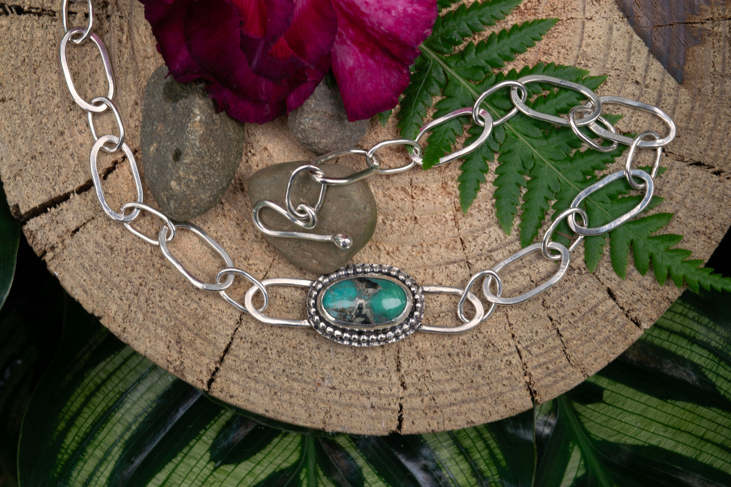 Campitos Turquoise choker necklace