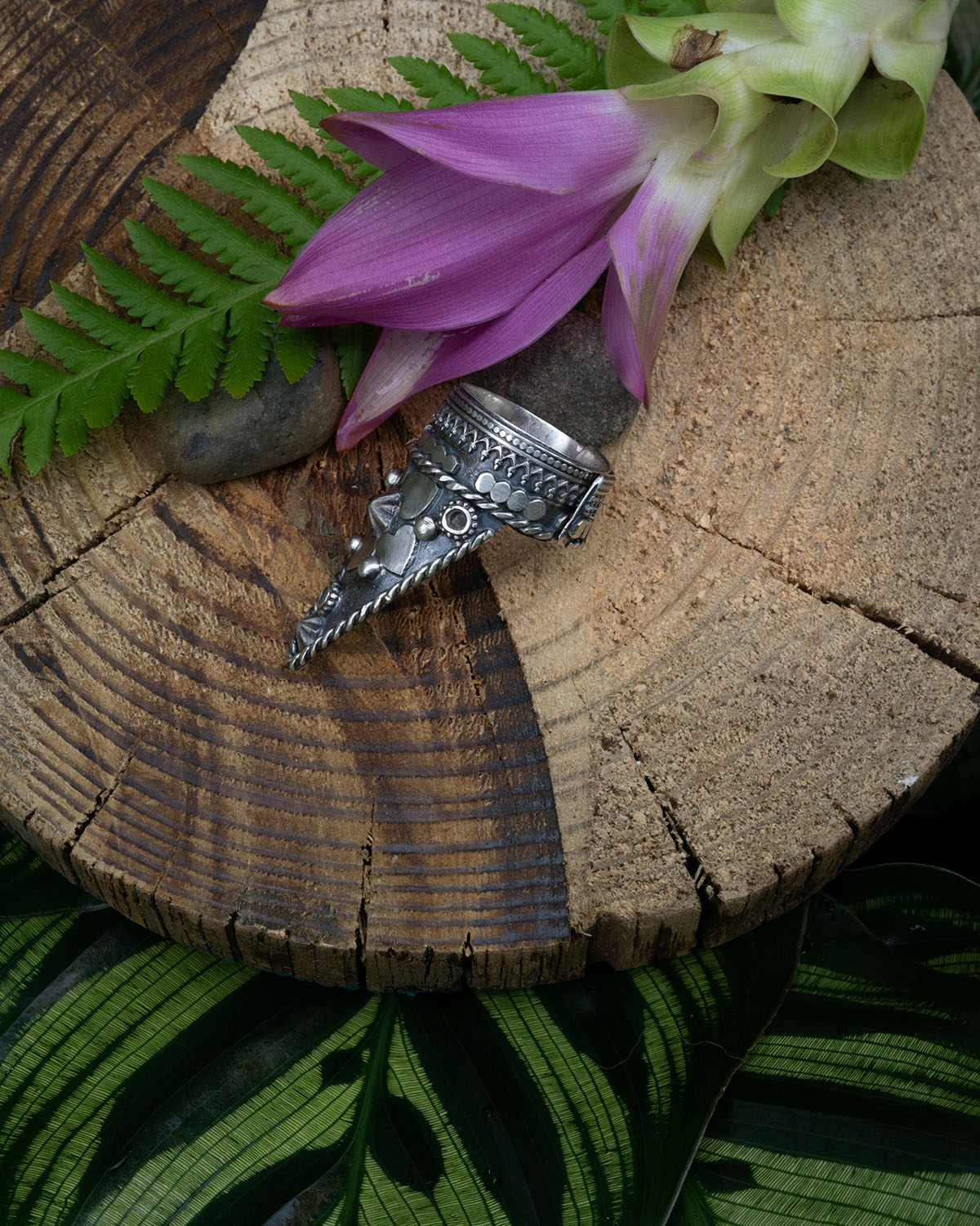 Tribal/Boho wrap ring